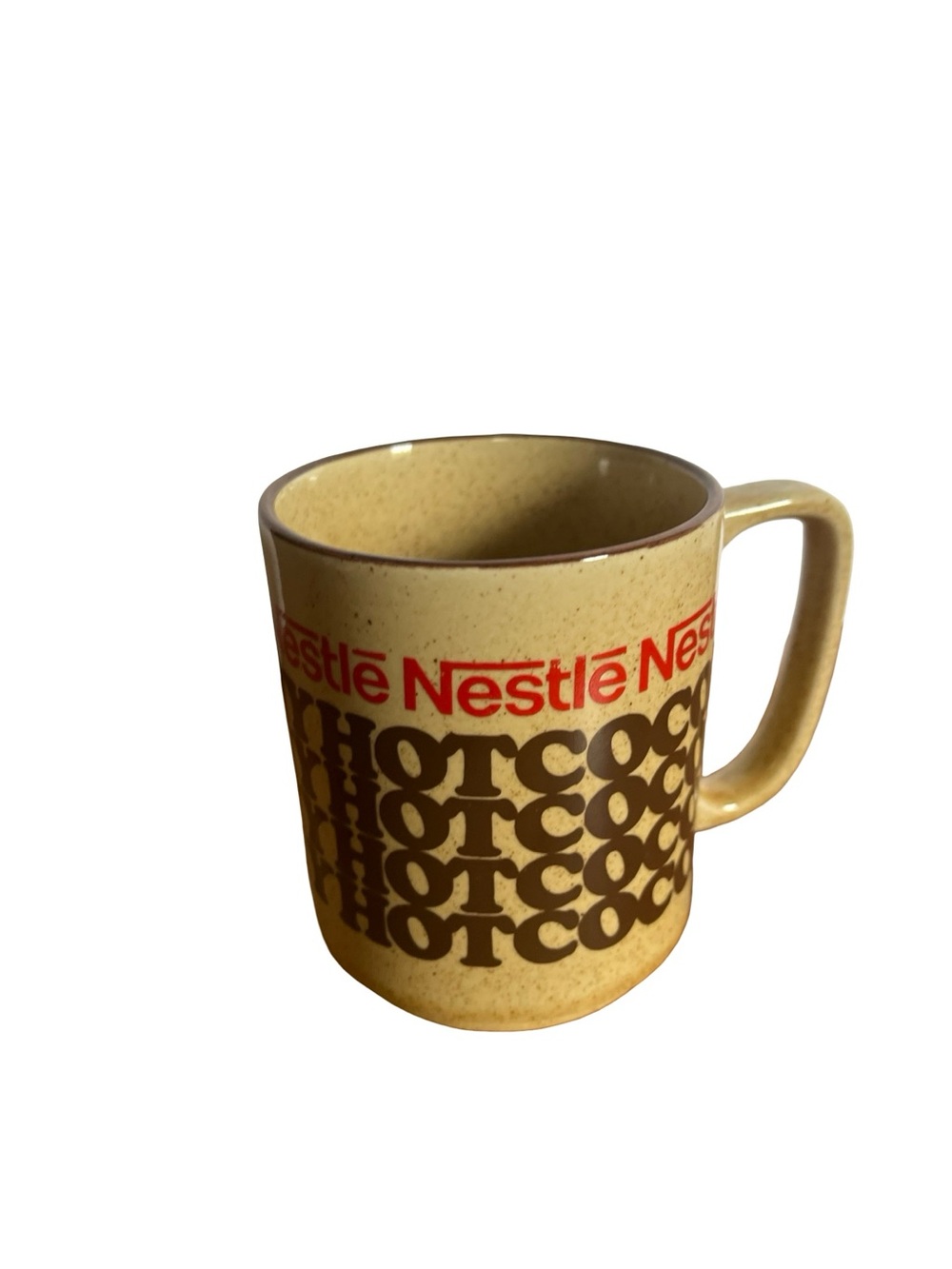 Vtg Nestle Rich & Creamy Hot Cocoa Coffee Ceramic Mug Cup Made In Japan Cottage
